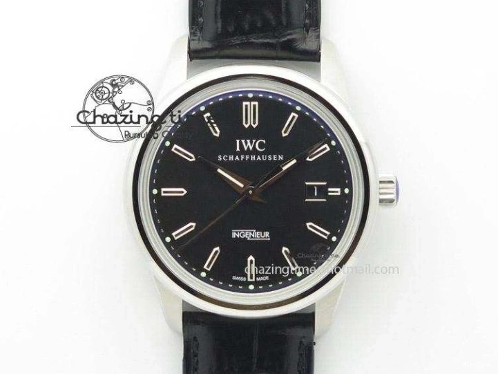 MIROTIME 0518 Portofino Chrono RG Black Dial on Black Leather Strap A HighPerformance 7389